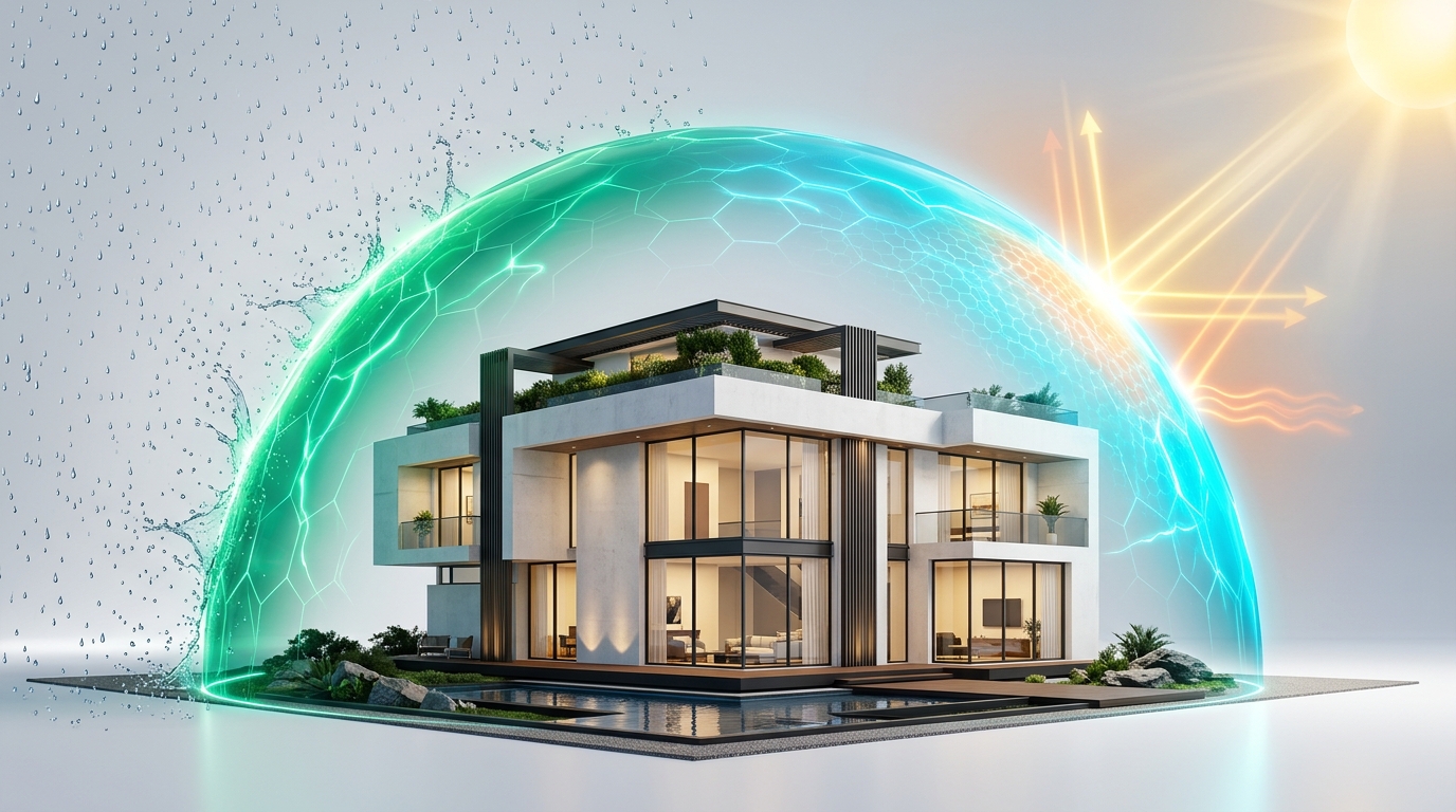 Waterproofing Protection Concept Illustration