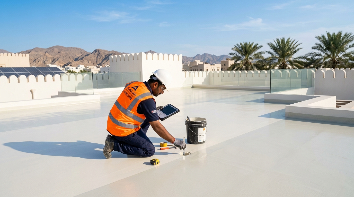 Torch-On Bituminous Membrane System - Waterproofing System in Oman - Al Sameem